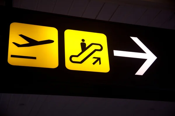stock image Sign of airport