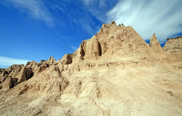 High Clouds over the Badlands — Stock Photo, Image