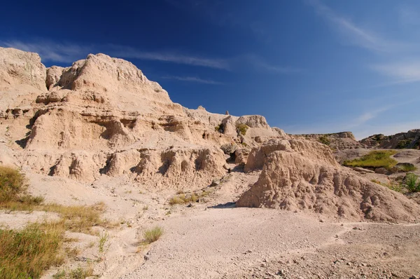 Пустынный каньон в Пустошах — стоковое фото