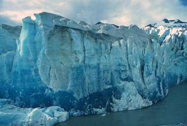 Blue Ice in Alaska clipart