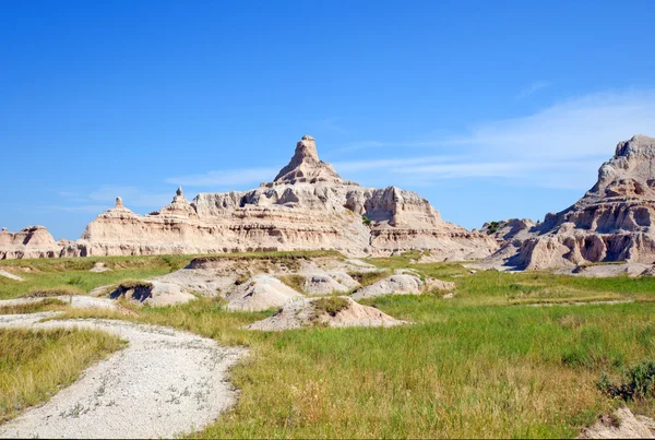 Summer skies in the Badlands — Stock Photo, Image