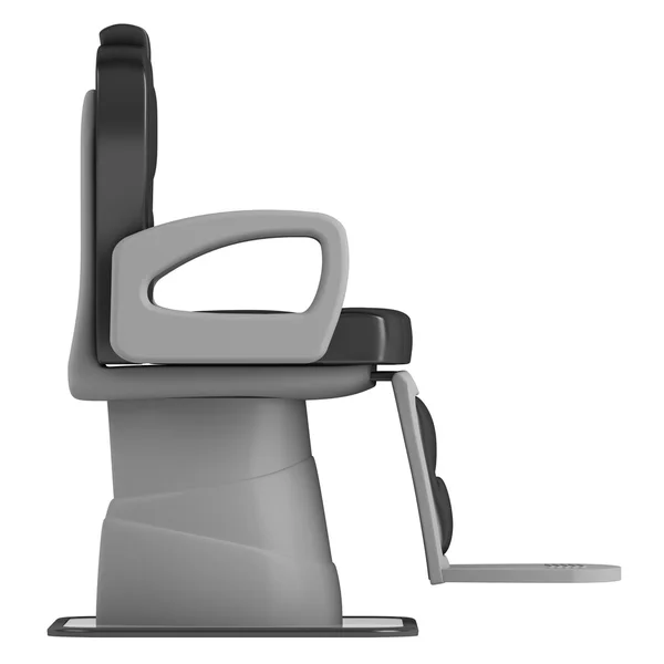 Krzesło salon fryzjerstwa czarny — Zdjęcie stockowe