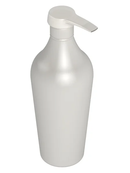 Bílá lahev pro protokol soap — Stock fotografie