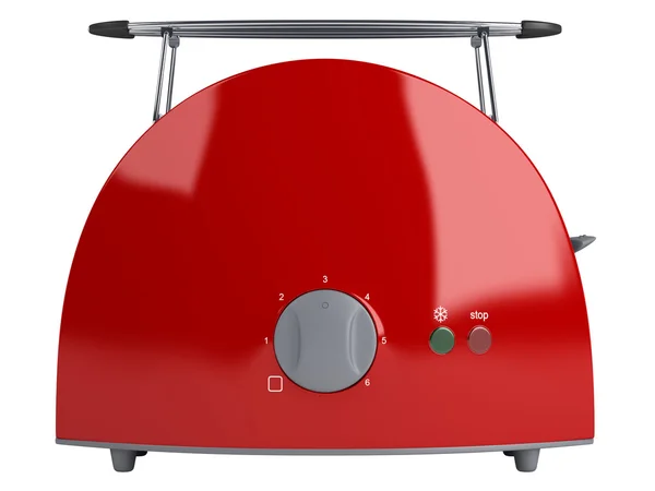Kırmızı toster — Stok fotoğraf