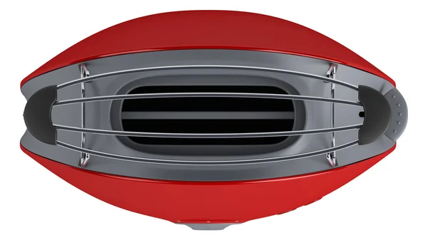 Красный тостер — стоковое фото