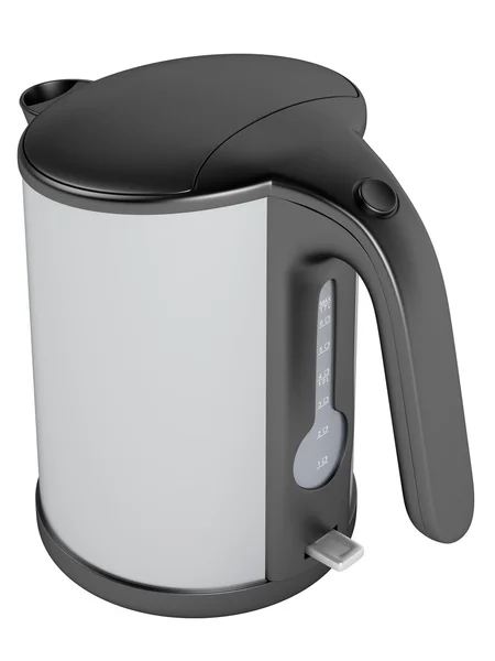 Black and white kettle — Stock Photo, Image