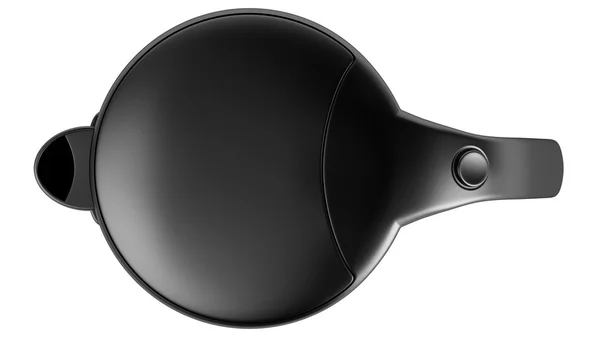 Black and white kettle — Stock Photo, Image