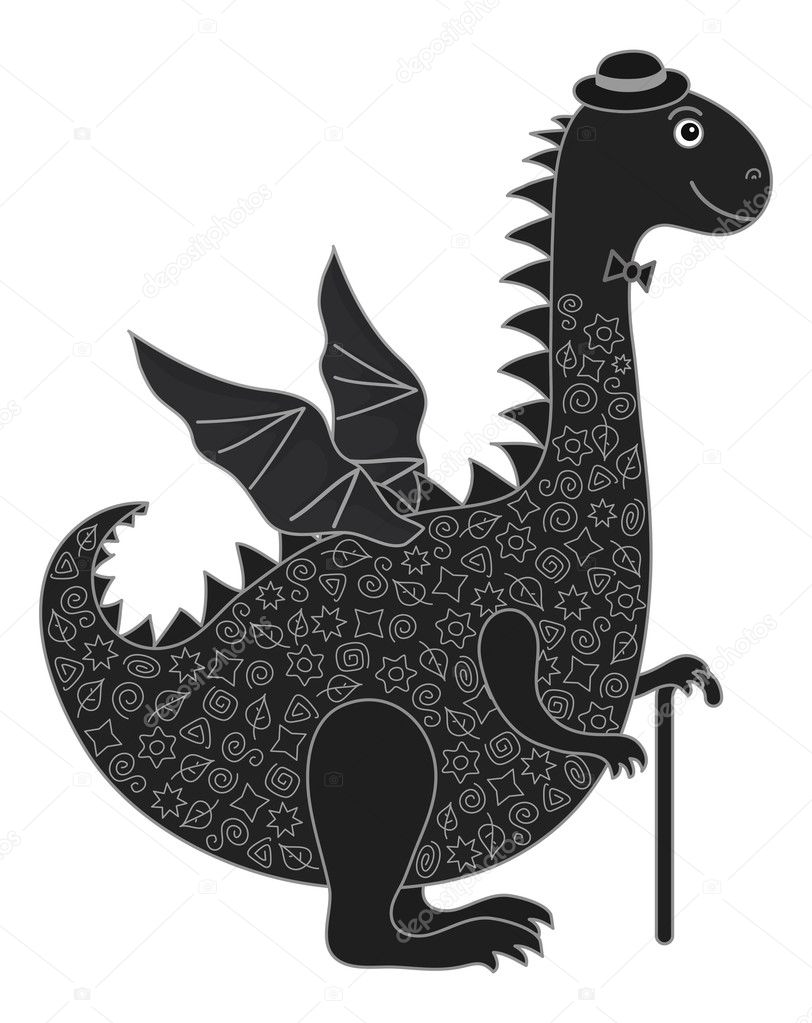 dragon symbol of east new years — stock photo 08 oksanaok