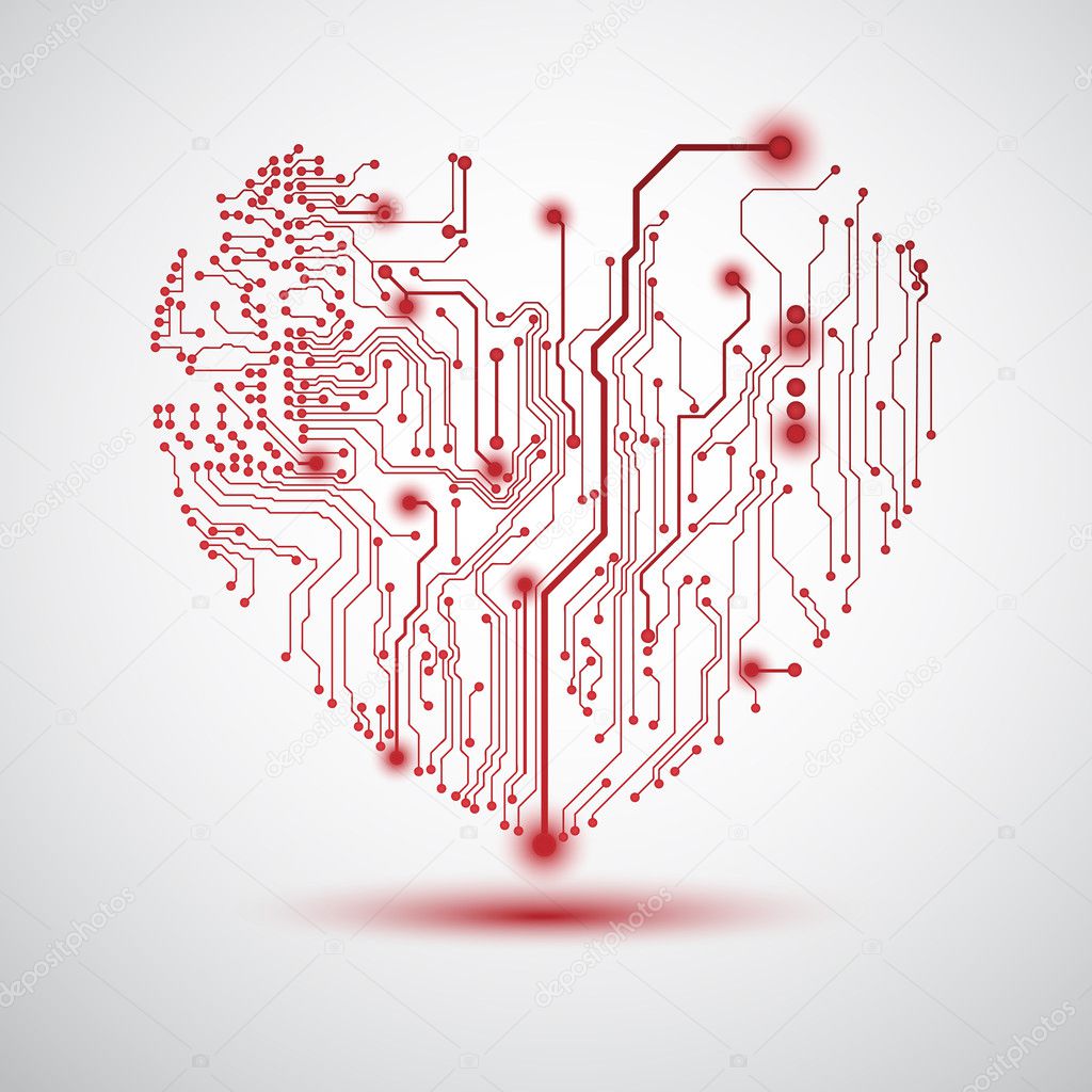 Heart electric board
