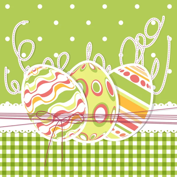 Happy Easter card — Stock Vector