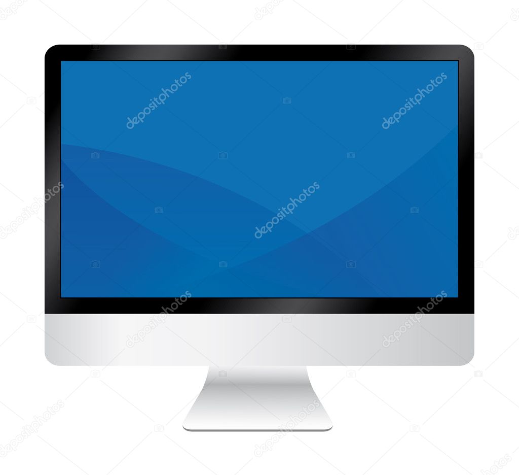 Computer blue screen