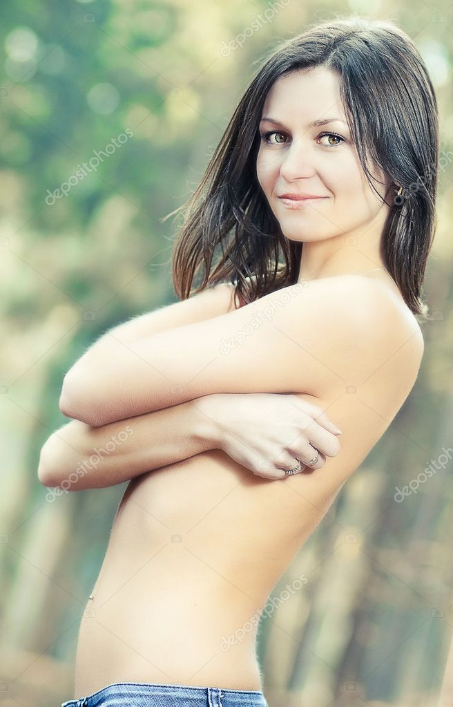 Young Girl Topless