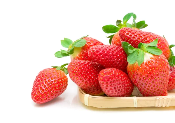 Vackra strawberry närbild — Stockfoto