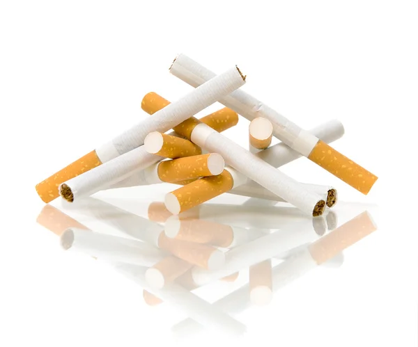 Dużo papierosów — Zdjęcie stockowe