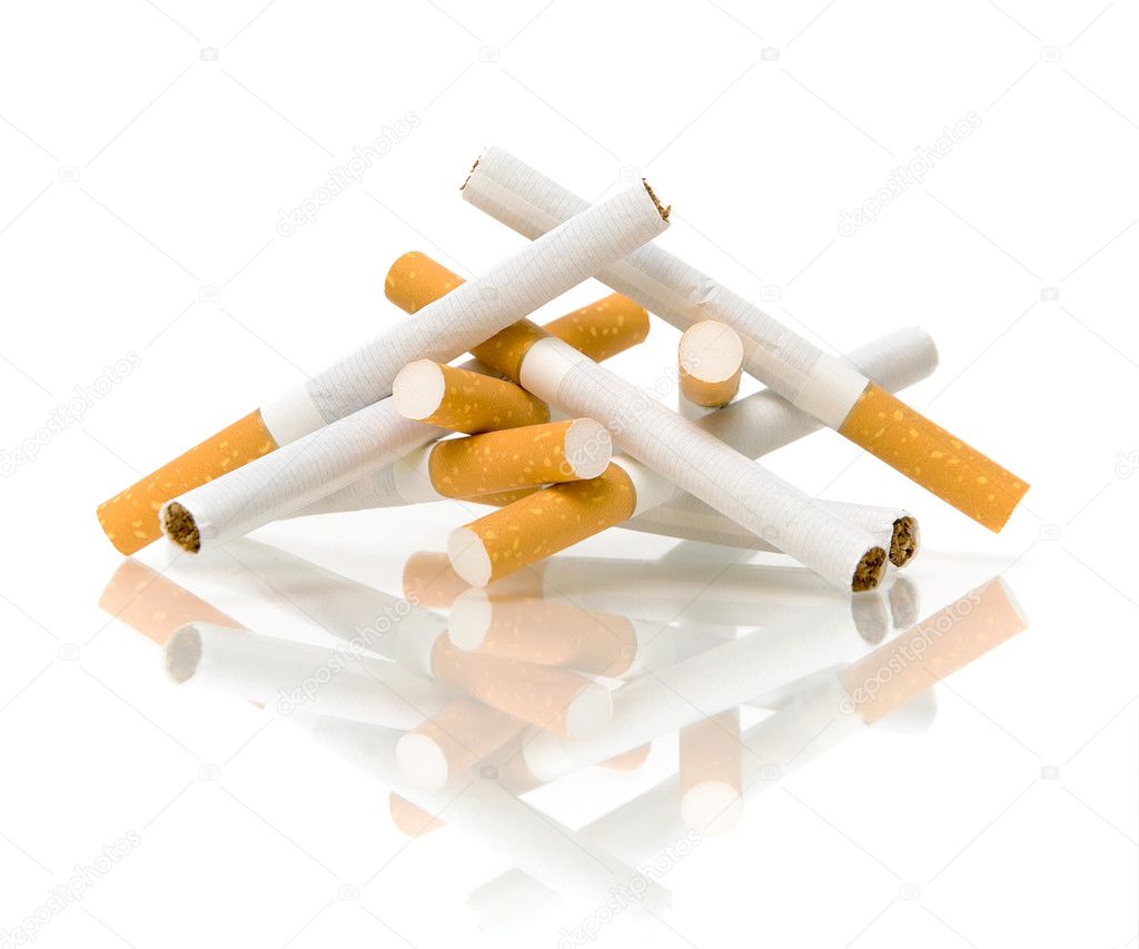 A lot of cigarettes