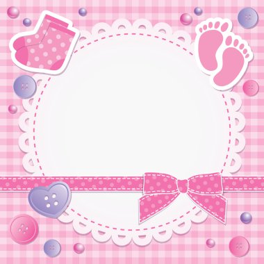 Baby frame clipart