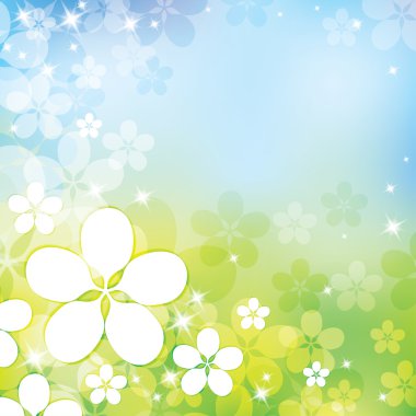 Spring abstract clipart