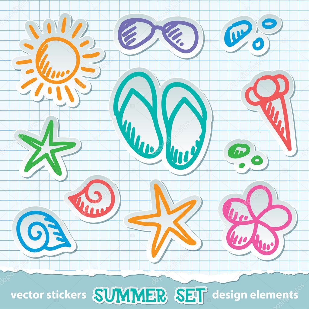 Summer symbols