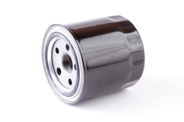 Oil Filter on a white background clipart