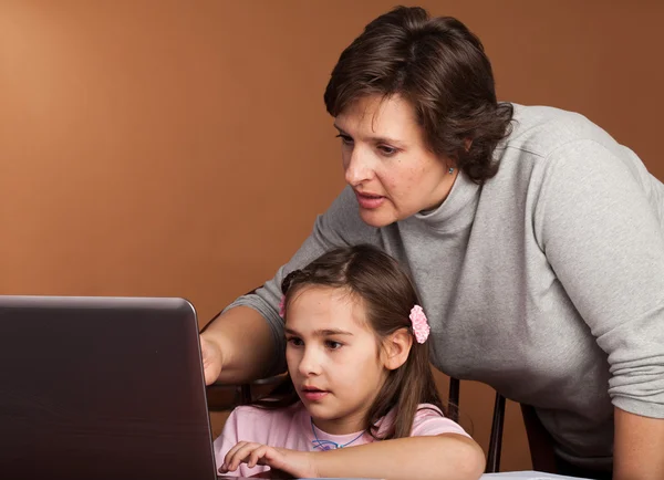 stock image Mom and Daughter