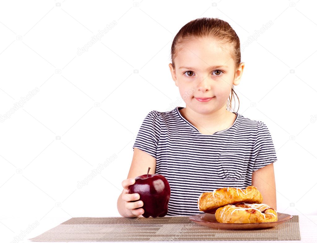 Kid grabs Apple