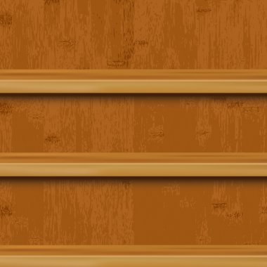 Wooden Book Shelf clipart