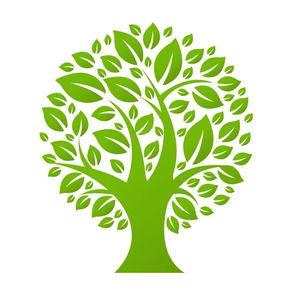 Эко-дерево — стоковый вектор
