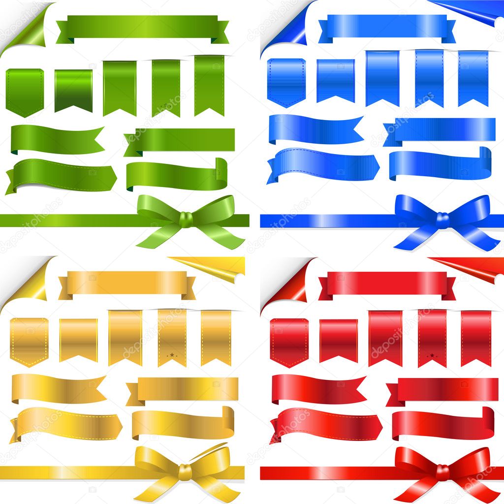 Color Ribbons Set