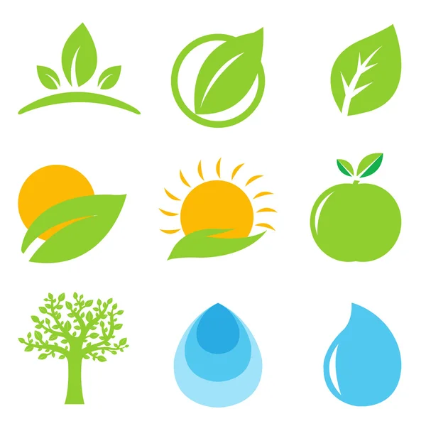 Logo ekologiczne — Wektor stockowy