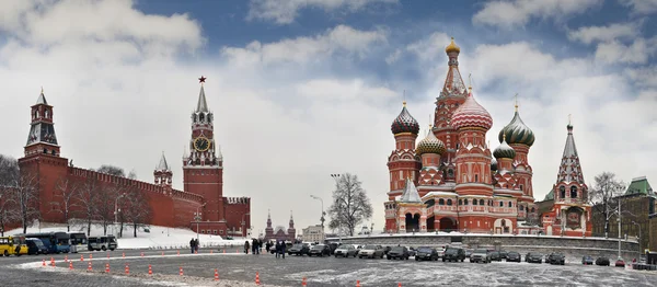 Rode plein. Moskou. Rusland — Stockfoto