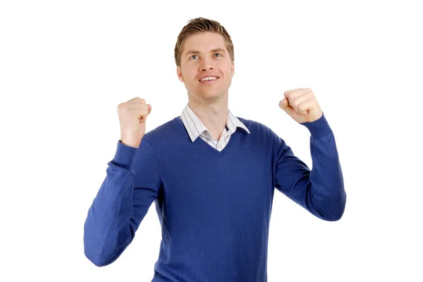 Excited Business man — Stock Photo, Image