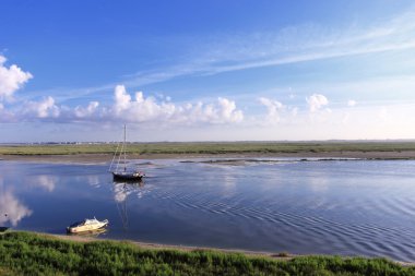 bir saint valery sur somme liman giriş kanalı