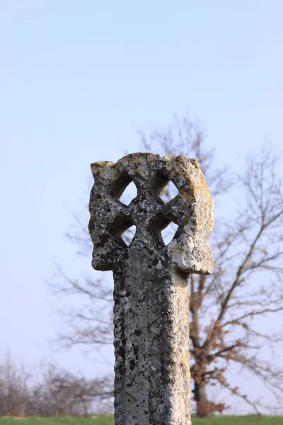 Very old cross of the Templars — Stock Photo, Image