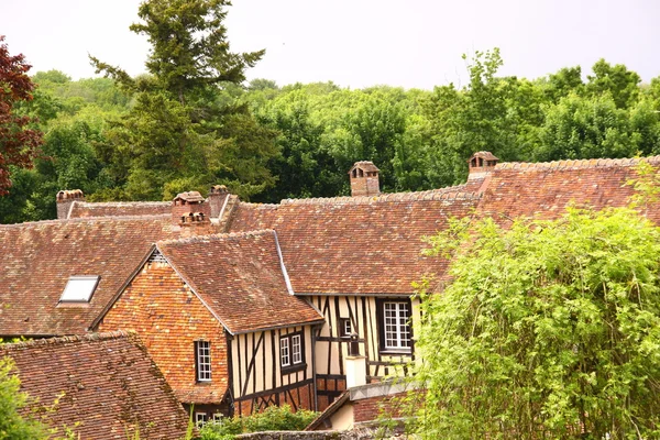 Stary dom w średniowiecznej wioski — Zdjęcie stockowe