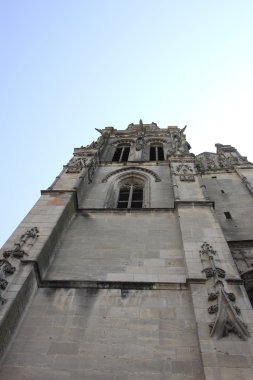 gisors eski Kilisesi. Fransa