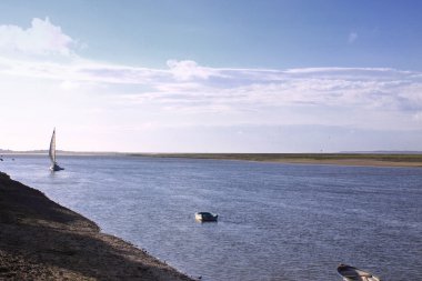 bir saint valery sur somme liman giriş kanalı