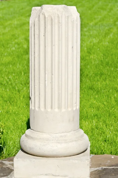 stock image Bottom of white ionic column