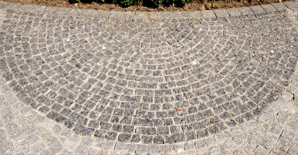 Part of a concrete pavement — Stock Photo, Image