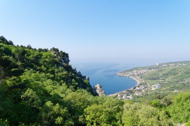 Panorama from mountain