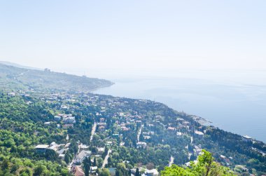 Panorama from mountain