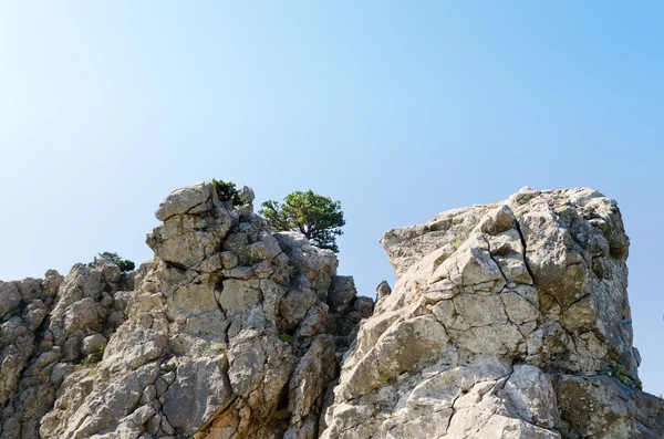Rock berg op de Krim, Oekraïne — Stockfoto