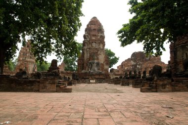 wat chaiwattanaram Tapınağı Pagoda