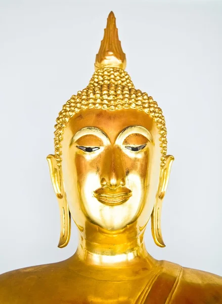 Buddha auf weißem Hintergrund — Stockfoto