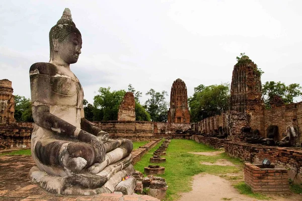 Ősi buddha kép szobor Jogdíjmentes Stock Képek