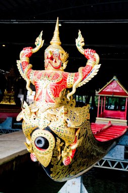 Özellikle de Kraliyet barge, bangkok, Tayland.