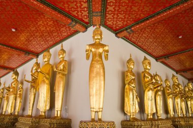 Buddha in Wat Pho thailand clipart