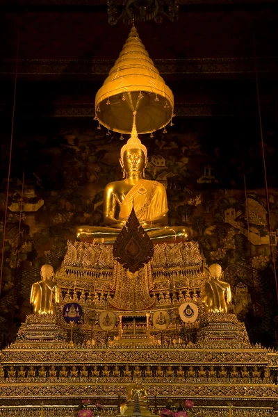 Βούδας στοΤαϊλάνδη wat pho — Φωτογραφία Αρχείου