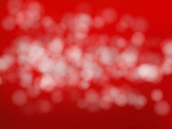 Red bokeh of glitter balls — Stock Photo, Image