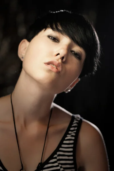 Sensual asian brunette — Stock Photo, Image