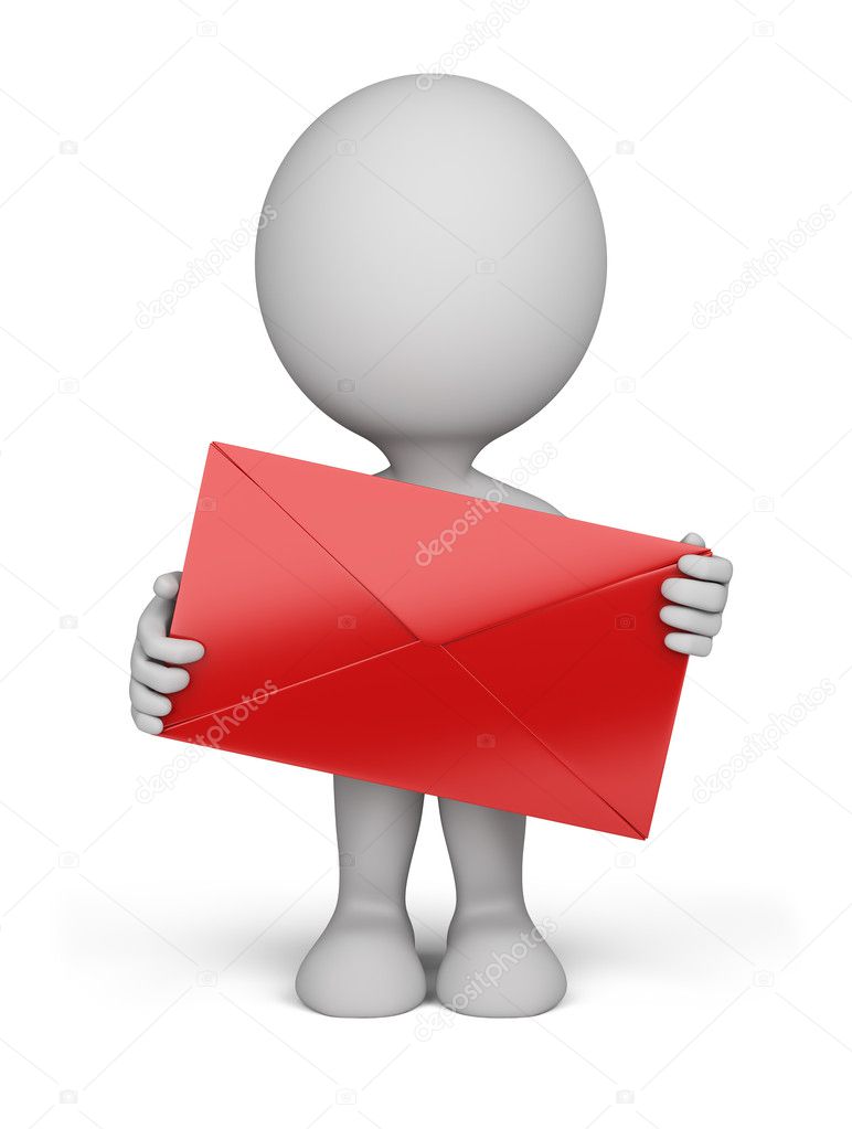 3d person - envelope